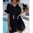 Dress with 3/4-sleeve ladies pocket (uni sl) ITALIAN Fashion IMWD20527