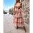 Dress with 3/4-sleeve ladies pocket (uni sl) ITALIAN Fashion IMWD20527