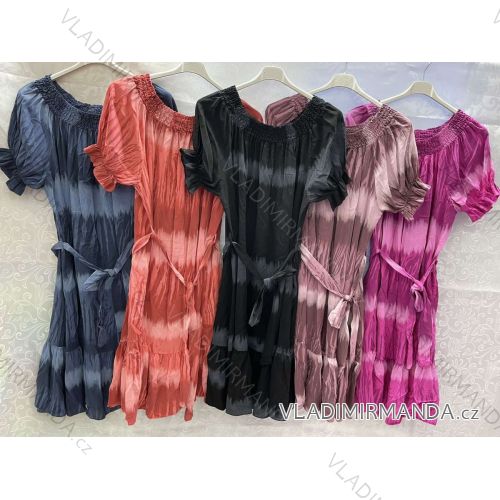 Dress with 3/4-sleeve ladies pocket (uni sl) ITALIAN Fashion IM3181746