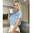 Women's long sleeve blouse (S / M ONE SIZE) ITALIAN FASHION IMWK21011