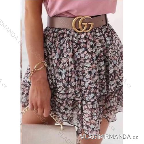 Blouse long sleeve with ruffles women (UNI S / L) ITALIAN FASHION IMK20159