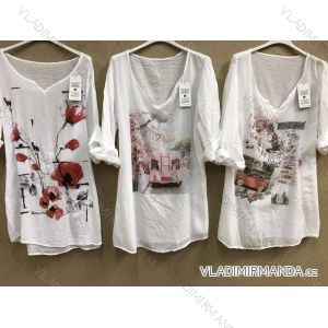 Women's Extended Tunic Dress (XL / 2XL ONE SIZE) ITALIAN FASHION IM421068