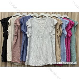 T-shirt elegant long sleeve women (S / M ONE SIZE) ITALIAN FASHION IMWK21008