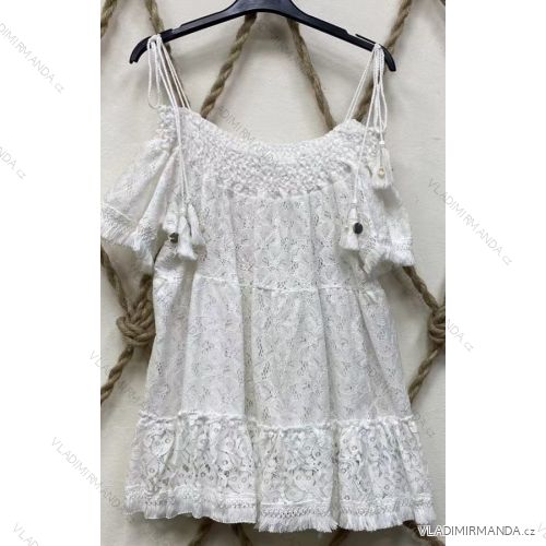 Women's long sleeve blouse (S / M ONE SIZE) ITALIAN FASHION IMWK21011