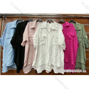 Women's long sleeve blouse (S / M ONE SIZE) ITALIAN FASHION IMWK21011