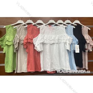 Women's long sleeve blouse (S / M ONE SIZE) ITALIAN FASHION IMWK21011