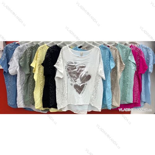 T-shirt short sleeve women (UNI S / L) ITALIAN FASHION IMK20128