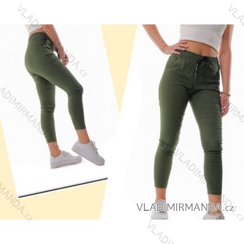Leggings pants leatherette with zip (xs-m) Italian Fashion LML20003