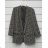 Buttoned Dress with Buttoned Ladies (uni s-m) ITALIAN FASHION IMWA20332
