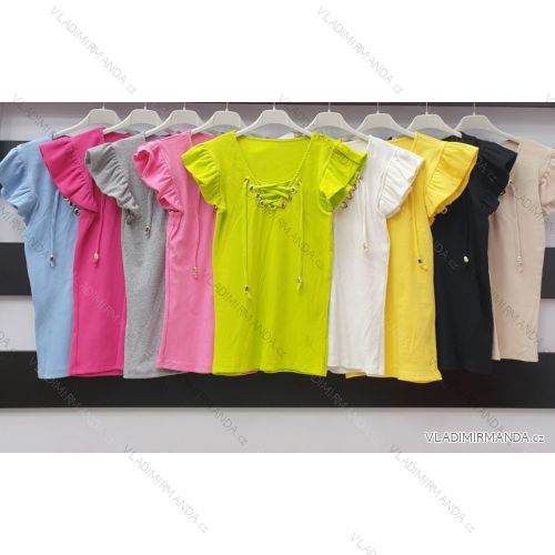 T-shirt short sleeve women (S / M ONE SIZE) ITALIAN FASHION IMWA21017