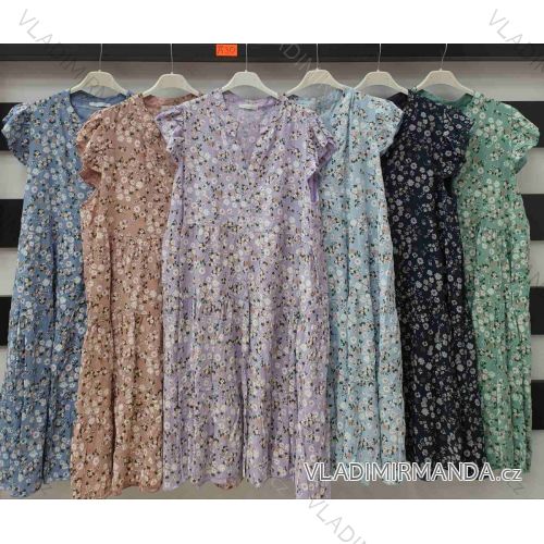 Dress with 3/4-sleeve ladies pocket (uni sl) ITALIAN Fashion IM3181746