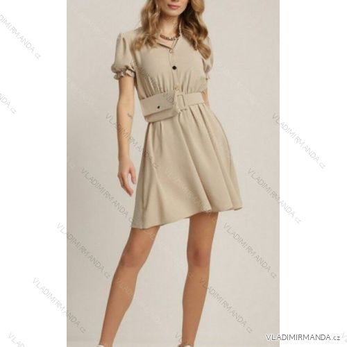 Dress with 3/4-sleeve ladies pocket (uni sl) ITALIAN Fashion IM3181746