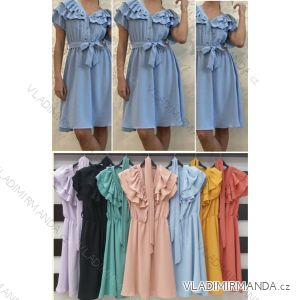 Dress with 3/4-sleeve ladies pocket (uni sl) ITALIAN Fashion IM3181746