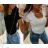 T-shirt short sleeve women (S / M ONE SIZE) ITALIAN FASHION IMWA21017