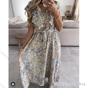 Dress with 3/4-sleeve ladies pocket (uni sl) ITALIAN Fashion IMWD20527