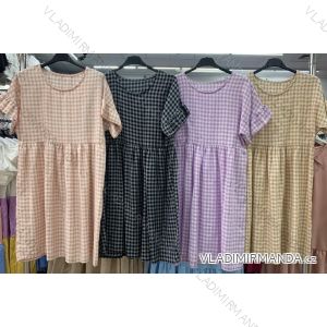 Dress with 3/4-sleeve ladies pocket (uni sl) ITALIAN Fashion IMWD20527