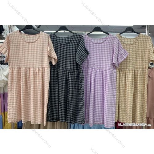 Dress with 3/4-sleeve ladies pocket (uni sl) ITALIAN Fashion IMWD20527