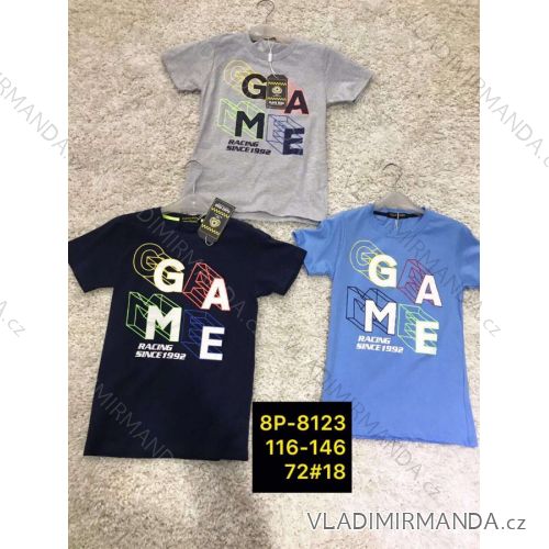 T-shirt short sleeve youth boys (134-164) ACTIVE SPORT ACT208P-8126