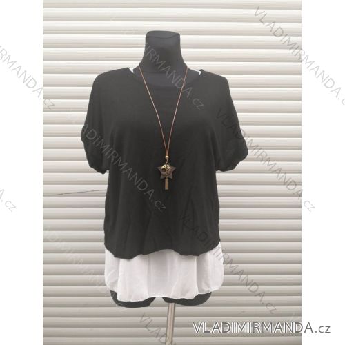 Dress with 3/4-sleeve ladies pocket (uni sl) ITALIAN Fashion IM3181746