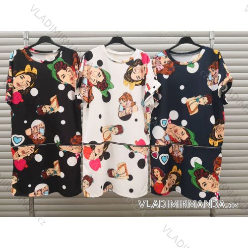Blouse long sleeve with ruffles women (UNI S / L) ITALIAN FASHION IMK20159