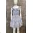 Summer short sleeve summer dress (S / M ONE SIZE) ITALIAN FASHION IMWY21019