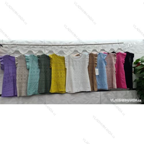 Dress with 3/4-sleeve ladies pocket (uni sl) ITALIAN Fashion IM3181746