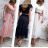 Dress with 3/4-sleeve ladies pocket (uni sl) ITALIAN Fashion IMWD20527