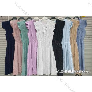Dress with 3/4-sleeve ladies pocket (uni sl) ITALIAN Fashion IMWD20527