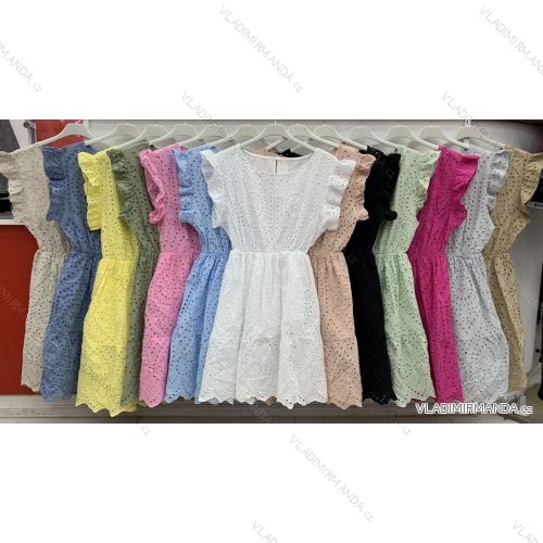 Dress with 3/4-sleeve ladies pocket (uni sl) ITALIAN Fashion IMWD20527