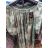 Dress short sleeve long summer strip womens (uni sl) ITALIAN MODA IM718227