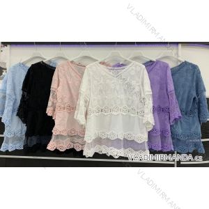 Dress with 3/4-sleeve ladies pocket (uni sl) ITALIAN Fashion IM3181746