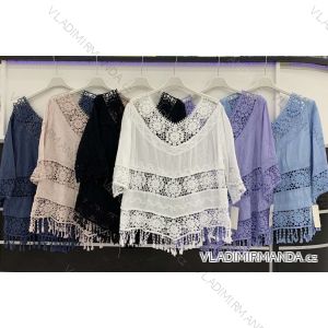 Dress with 3/4-sleeve ladies pocket (uni sl) ITALIAN Fashion IM3181746
