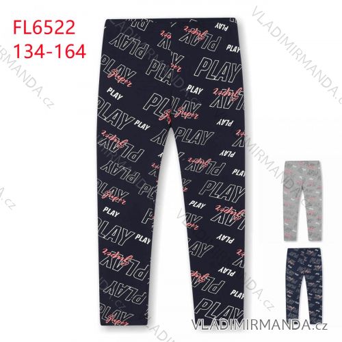Leggings hot long kids teen girl (116-146) KUGO K708