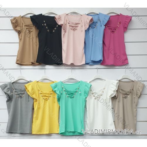 T-shirt short sleeve women (UNI S / L) ITALIAN FASHION IMK20128
