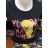T-shirt short sleeve with lace women (uni s / m) TURKISH FASHION TM920024