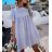 Women's dress 3/4 long sleeve oversize (uni s-l) ITALIAN FASHION IMC20023