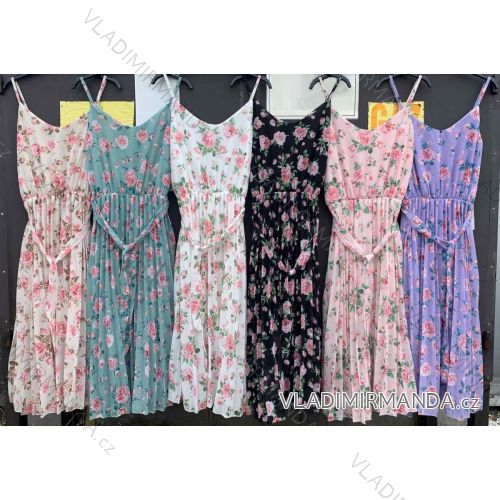 Dress with 3/4-sleeve ladies pocket (uni sl) ITALIAN Fashion IMWD20527