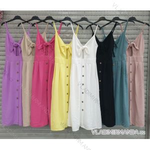 Dress with 3/4-sleeve ladies pocket (uni sl) ITALIAN Fashion IMWD20527