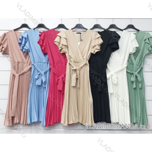 Dress with 3/4-sleeve ladies pocket (uni sl) ITALIAN Fashion IM3181746