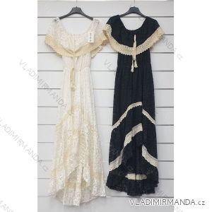 Women's Elegant Long Sleeve Dress (S / M / L ONE SIZE) ITALIAN FASHION IMWA21002