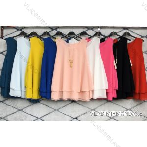 Dress with 3/4-sleeve ladies pocket (uni sl) ITALIAN Fashion IM3181746