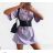 Hooded Long Sleeve Hooded Dress (uni s / m) IM2191956