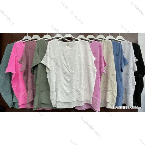 Dress with 3/4-sleeve ladies pocket (uni sl) ITALIAN Fashion IM3181746