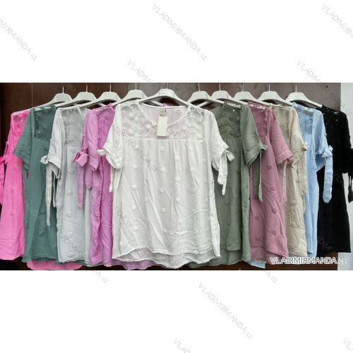 Dress with 3/4-sleeve ladies pocket (uni sl) ITALIAN Fashion IM3181746