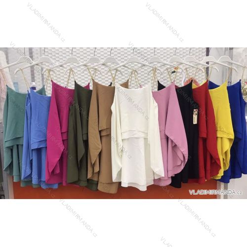 Dress with 3/4-sleeve ladies pocket (uni sl) ITALIAN Fashion IM3181746