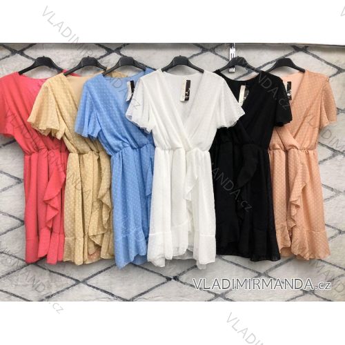 Dress with 3/4-sleeve ladies pocket (uni sl) ITALIAN Fashion IMWD20527