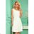 296-4 VICTORIA Trapezoidal dress - ECRU