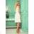 296-4 VICTORIA Trapezoidal dress - ECRU