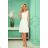 296-4 VICTORIA Trapezoidal dress - ECRU