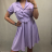 Elegant short-sleeved women's dress (uni s-m) ITALIAN FASHION IM920148